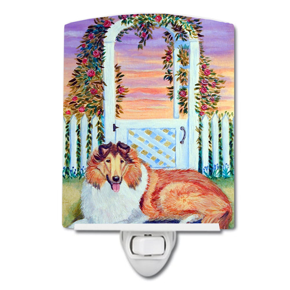 7147CNL Collie Ceramic Night Light