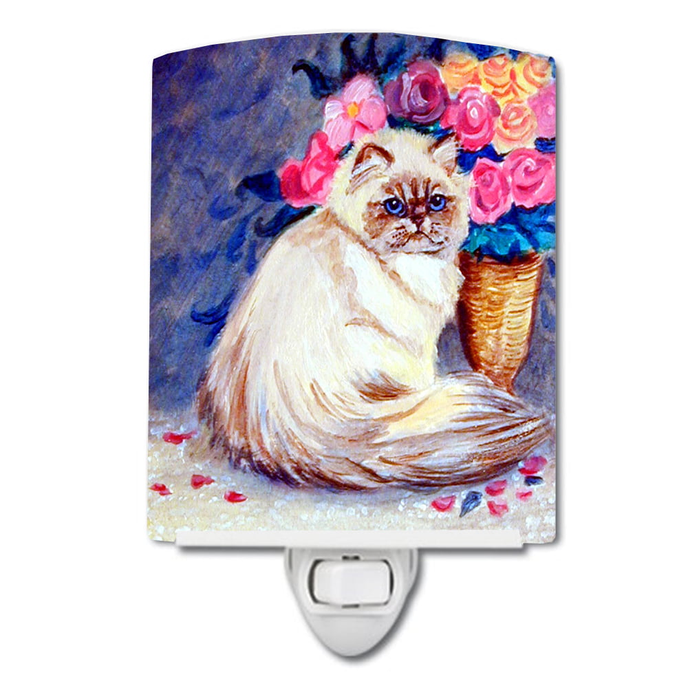 7150CNL Persian Cat Ceramic Night Light