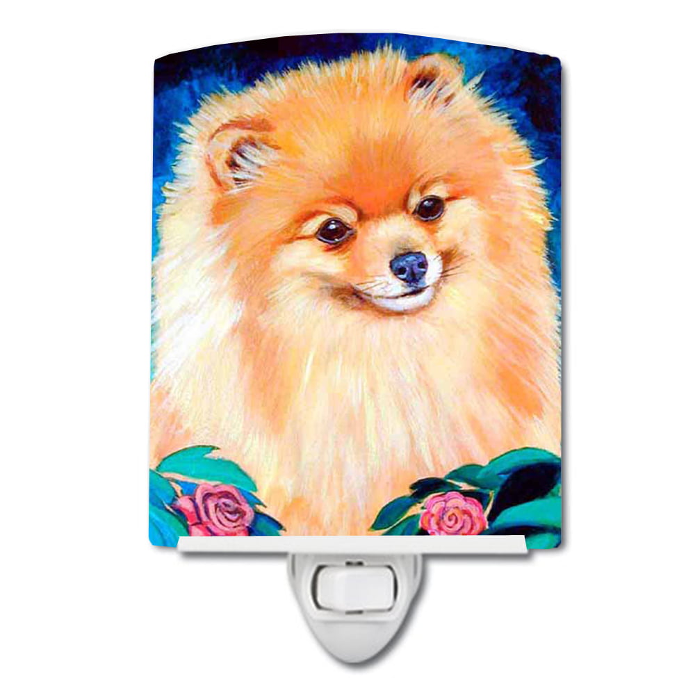 Pomeranian Ceramic Night Light