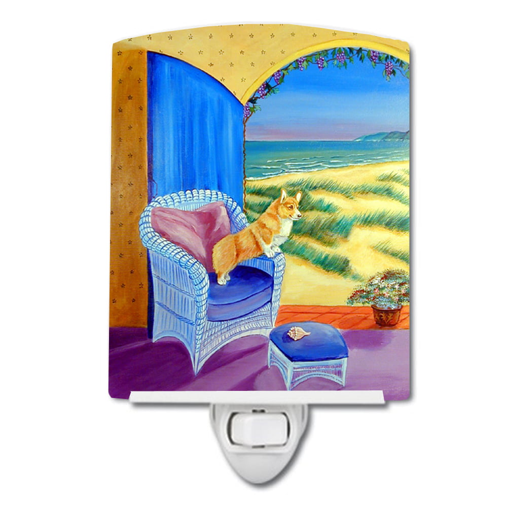 7184CNL Corgi Ceramic Night Light