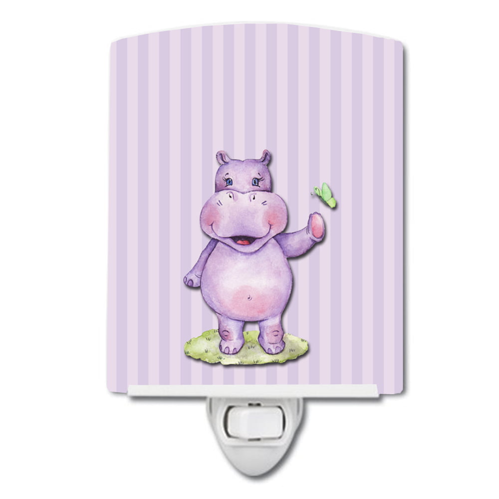 BB7147CNL Hippopotamus Ceramic Night Light