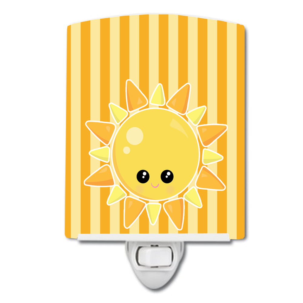 BB7155CNL Weather Sunshine Face Ceramic Night Light