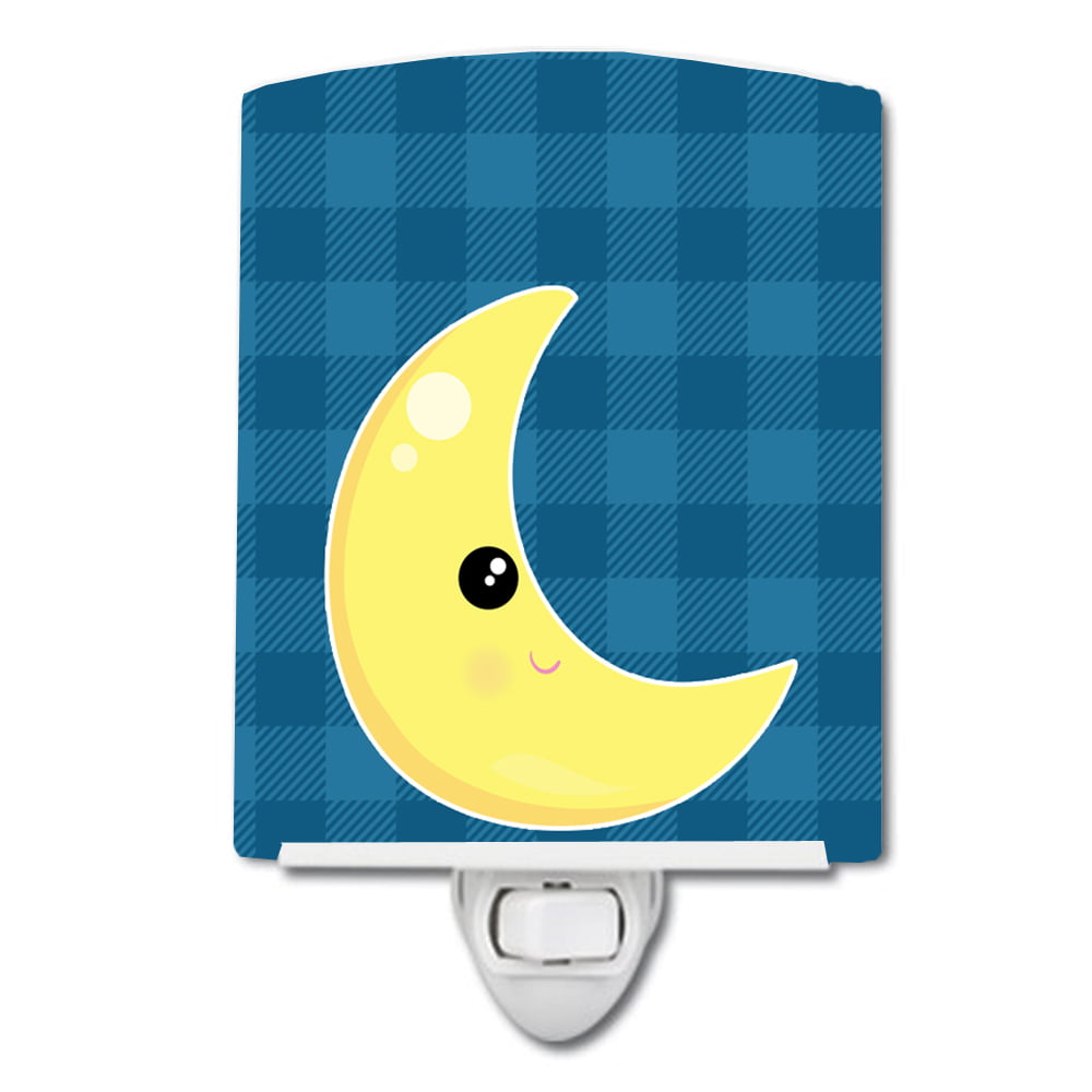 BB7156CNL Weather Moon Face Ceramic Night Light