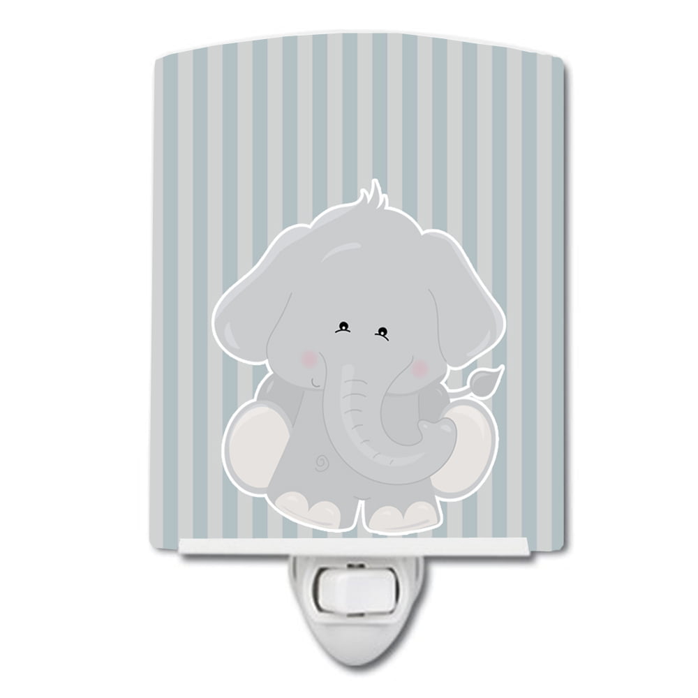 Elephant Al Ceramic Night Light