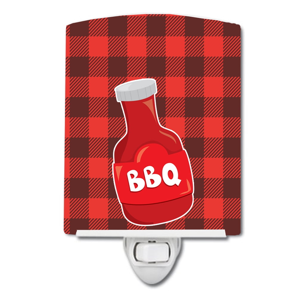 BB8633CNL Backyard BBQ Sauce Ceramic Night Light
