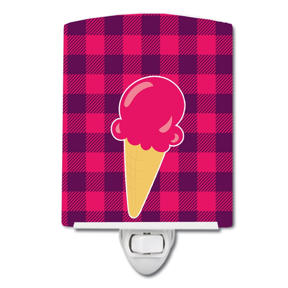 BB8637CNL Backyard BBQ Ice Cream Ceramic Night Light