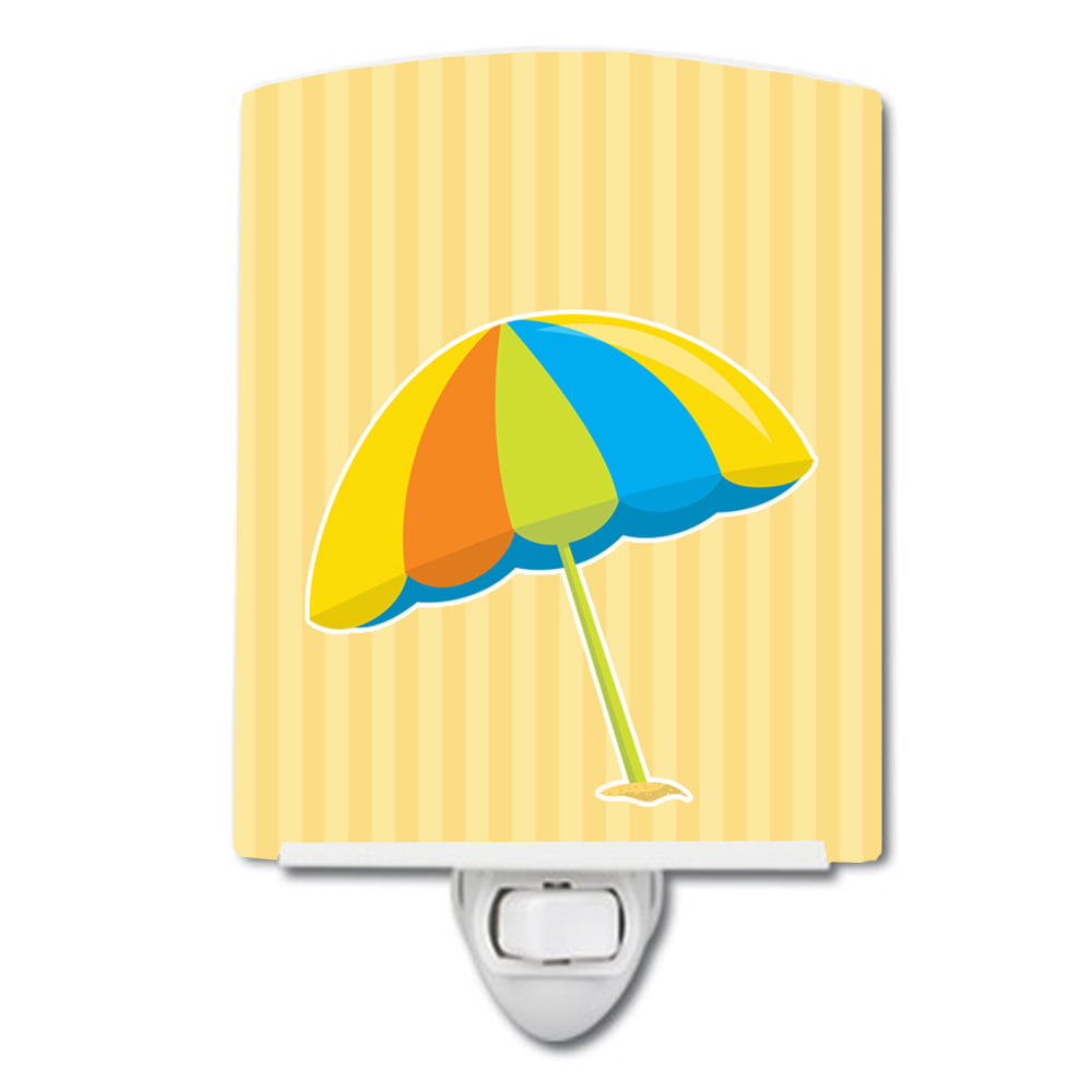 BB8643CNL Beach Umbrella Ceramic Night Light