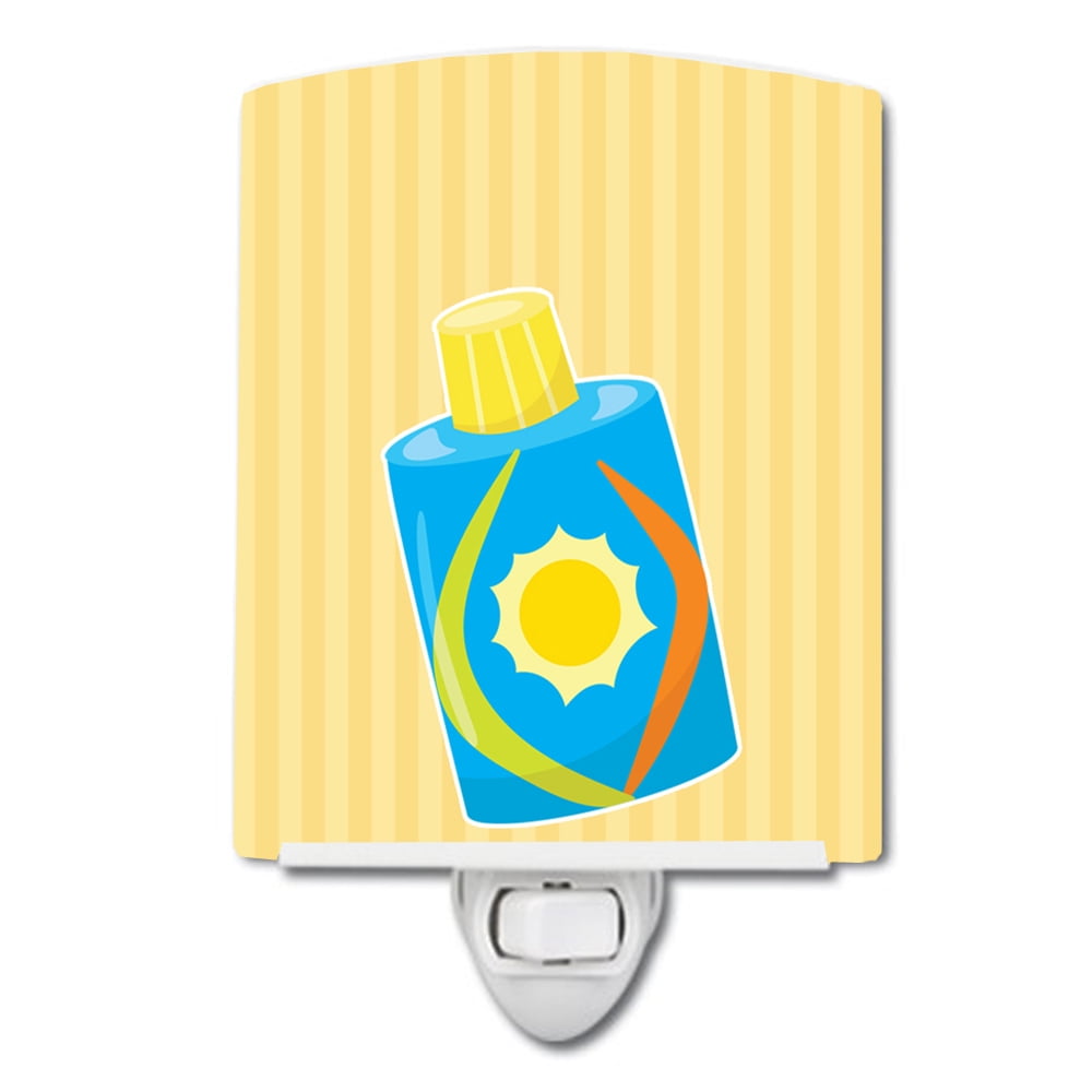 BB8646CNL Beach Lotion Ceramic Night Light