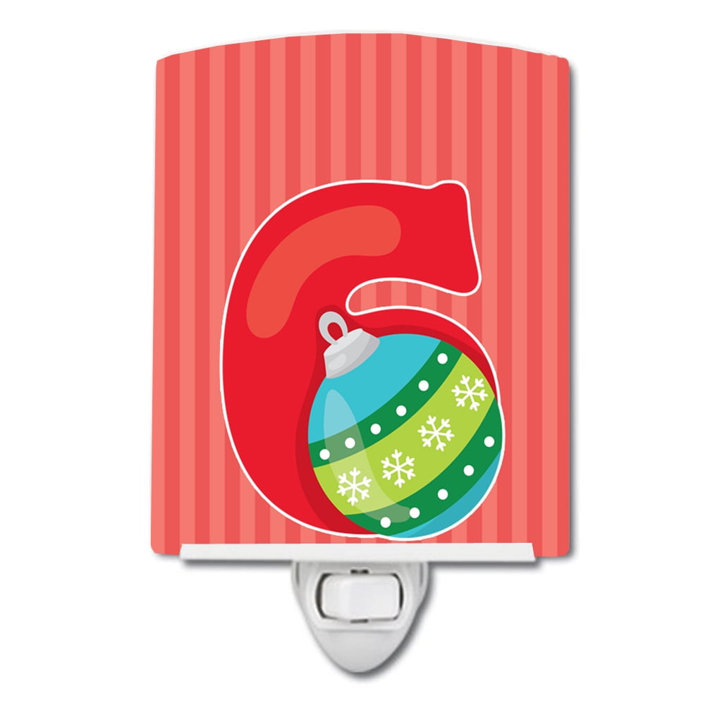 Christmas Month 6 Ceramic Night Light