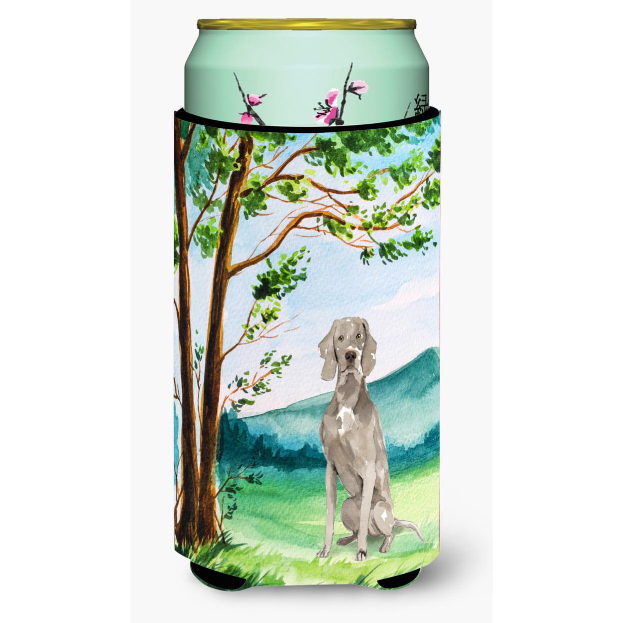 Under the Tree Weimaraner Tall Boy Beverage Insulator Hugger
