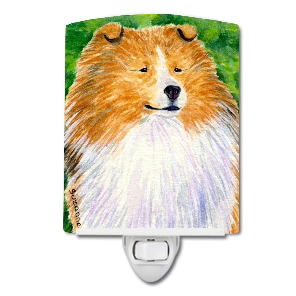 Sheltie Ceramic Night Light