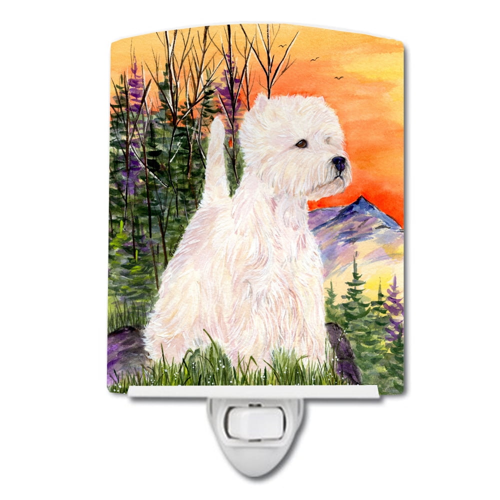 SS1013CNL Westie Ceramic Night Light