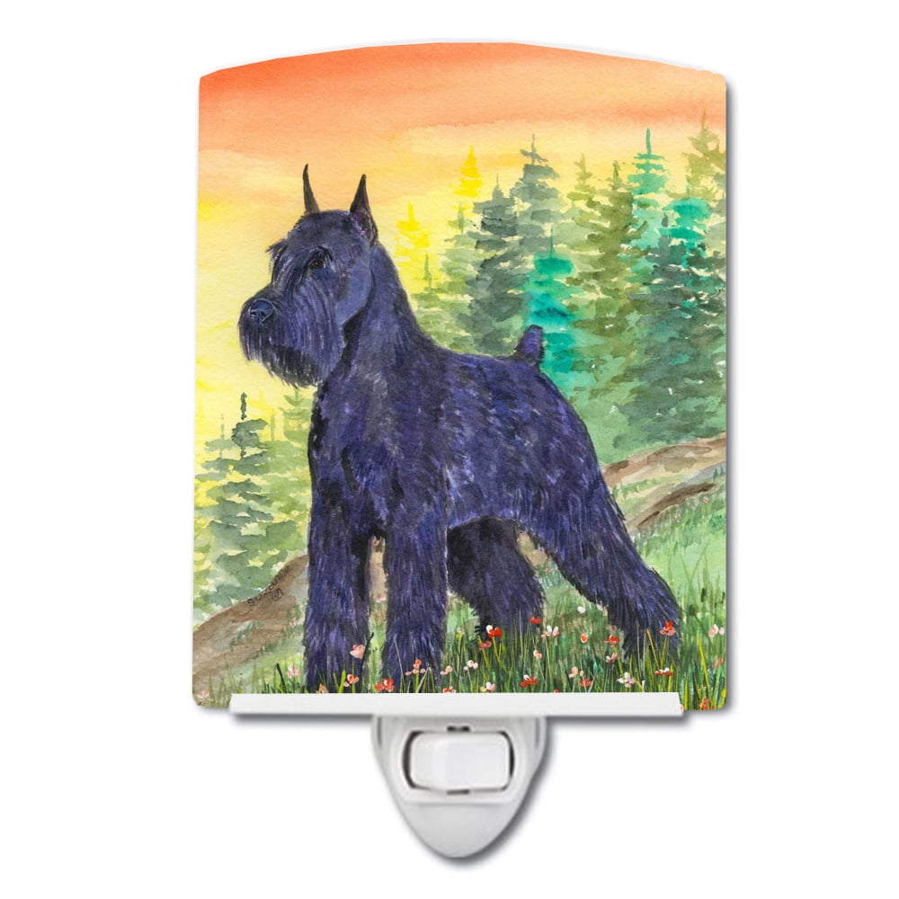 SS1051CNL Schnauzer Ceramic Night Light