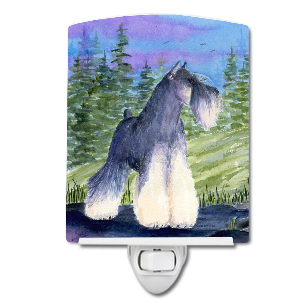 SS1061CNL Schnauzer Ceramic Night Light