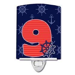 BB8880CNL Nautical Month 9 Ceramic Night Light