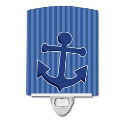 BB8886CNL Nautical Anchor Ceramic Night Light