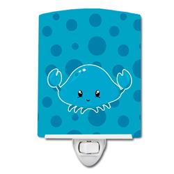 BB8897CNL Nautical Crab Ceramic Night Light