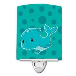 BB8898CNL Nautical Dolphin Ceramic Night Light