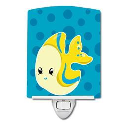 BB8899CNL Nautical Tropical Fish Ceramic Night Light