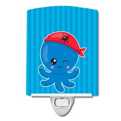 BB8913CNL Nautical Pirate Octopus No.2 Ceramic Night Light