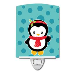 BB8941CNL Christmas Penquin No.3 Ceramic Night Light