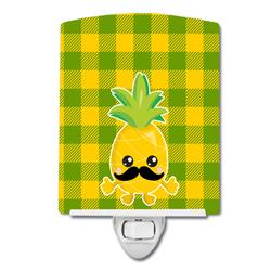 BB8962CNL Pineapple Moustache Face Ceramic Night Light