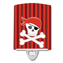 BB8975CNL Pirate Skull & Cross Bones Ceramic Night Light