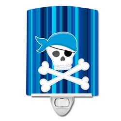 BB8980CNL Pirate Skull & Cross Bones Ceramic Night Light