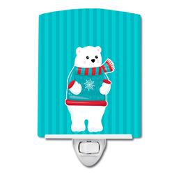 BB8985CNL Polar Bear No.3 Ceramic Night Light