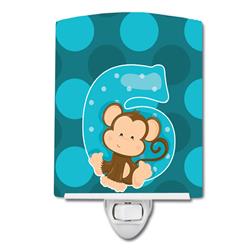 BB9013CNL Zoo Month 6 Monkey Ceramic Night Light
