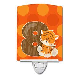 BB9015CNL Zoo Month 8 Tiger Ceramic Night Light