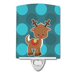 Christmas Reindeer No.2 Ceramic Night Light