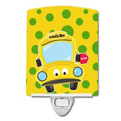 Back to School Bus No.2 Ceramic Night Light