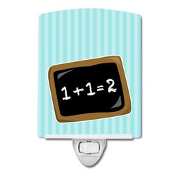 BB9027CNL Back to School Math Ceramic Night Light