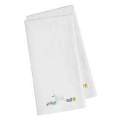 Picture of Carolines Treasures CK1624WHTWE Chihuahua Easter White Embroidered Kitchen Towel - Set of 2