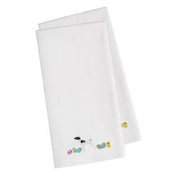 Picture of Carolines Treasures CK1639WHTWE English Pointer Easter White Embroidered Kitchen Towel - Set of 2