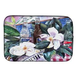 Picture of Carolines Treasures 1009DDM Barqs & Magnolia Dish Drying Mat