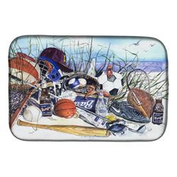 Picture of Carolines Treasures 1011DDM Sports on the Beach Dish Drying Mat