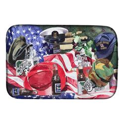 Picture of Carolines Treasures 1012DDM Barqs & Armed Forces Dish Drying Mat