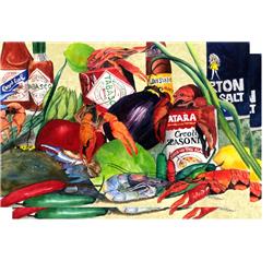 Picture of Carolines Treasures 1020DDM Spices & Crawfish Dish Drying Mat