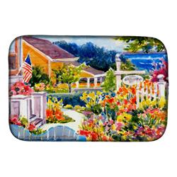 Picture of Carolines Treasures 6032DDM Seaside Beach Cottage Dish Drying Mat