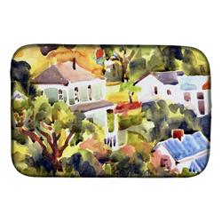 Picture of Carolines Treasures 6046DDM Houses Dish Drying Mat