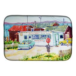 Picture of Carolines Treasures 6054DDM Seafood Shack For Fresh Shrimp Dish Drying Mat