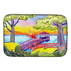 Dock at the Pier Dish Drying Mat