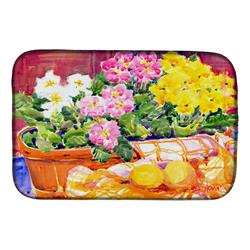Carolines Treasures 6061DDM Flower - Primroses Dish Drying Mat