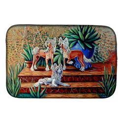 Carolines Treasures 7505DDM Chinese Crested Dish Drying Mat