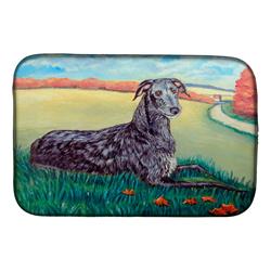 Scottish Deerhound Dish Drying Mat
