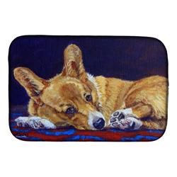 7320DDM Corgi Blue Lonesome Dish Drying Mat