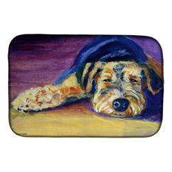 7344DDM Snoozer Airedale Terrier Dish Drying Mat