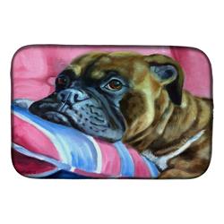 Picture of Carolines Treasures 7347DDM Fawn Boxer Dish Drying Mat